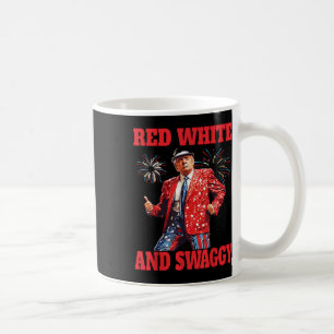 Funny Trump Red White und Swaggi Trump Tanz 4. O Kaffeetasse