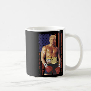 Funny Trump Rocky Boxing Meme Boxer Us Flag Patric Kaffeetasse