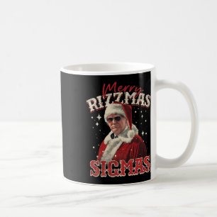 Funny Trump Santa Merry Rizzmas Sigmas Xmas Pajama Kaffeetasse