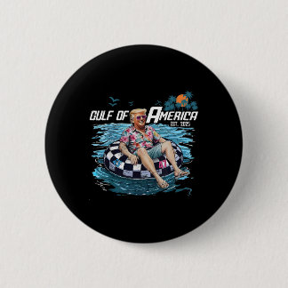 Funny Trump schwimmende Shirt Golf von US Amerika Button