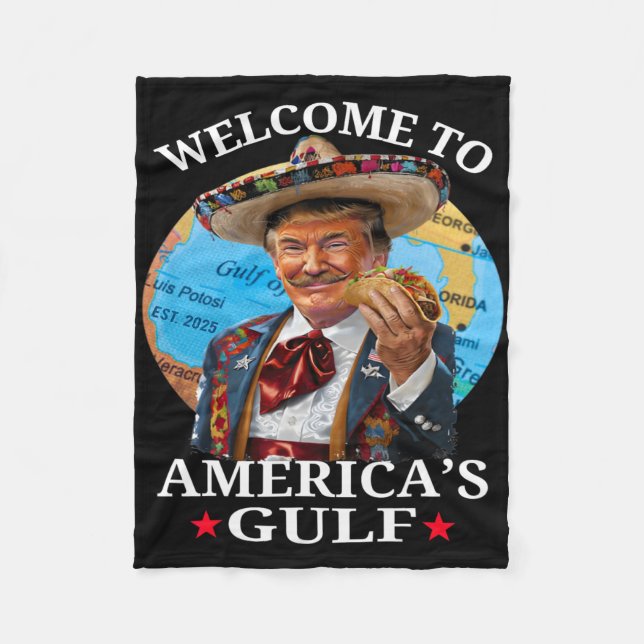 Funny Trump Shirt Amerikas Golf Est 2025 Trump Me Fleecedecke (Vorderseite)