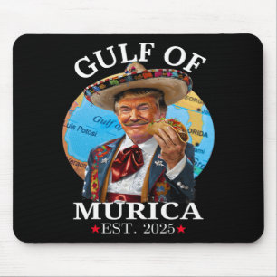Funny Trump Shirt Golf of murica nach 2025 Trump Mousepad