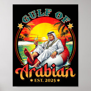 Funny Trump Shirt Golf von Arabian Est 2025 Funny  Poster