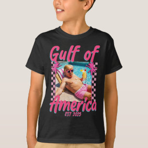 Funny Trump Shirt Gulf of US America Est 2025 1