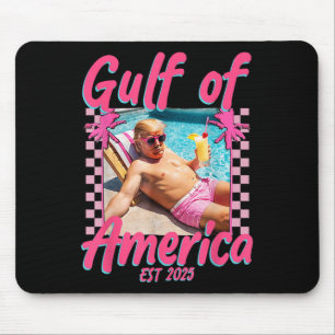 Funny Trump Shirt Gulf of US America Est 2025 _1 Mousepad