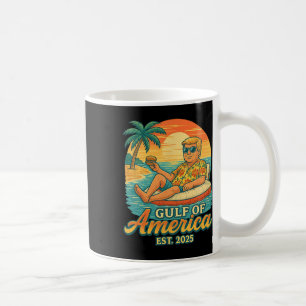 Funny Trump Shirt Gulf of US America Est 2025 2 Kaffeetasse