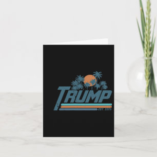 Funny Trump Shirt Gulf of US America Est 2025 ( 2 Karte