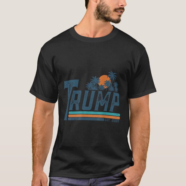 Funny Trump Shirt Gulf of US America Est 2025 (2 S (Vorderseite)