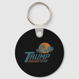 Funny Trump Shirt Gulf of US America Est 2025 ( 2 Schlüsselanhänger