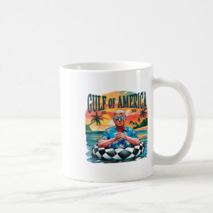 Funny Trump Shirt Gulf of US America Est 2025 Kaffeetasse