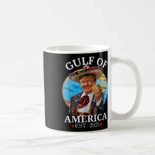 Funny Trump Shirt Gulf of US America Est 2025 Kaffeetasse