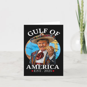 Funny Trump Shirt Gulf of US America Est 2025 Karte
