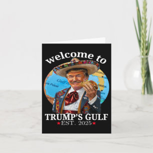 Funny Trump Shirt willkommen in Trumps Golf Trump Karte