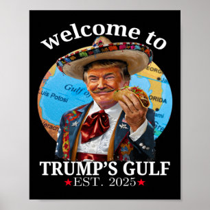 Funny Trump Shirt willkommen in Trumps Golf Trump Poster