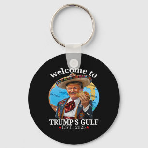 Funny Trump Shirt willkommen in Trumps Golf Trump Schlüsselanhänger