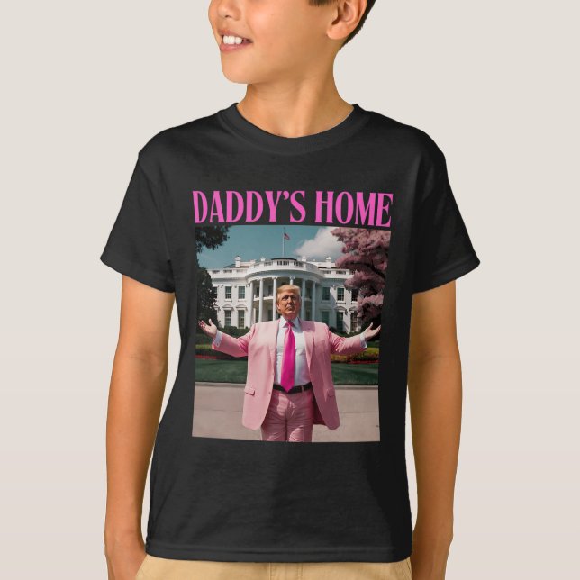 Funny Trump Shirt Zuhause Men Women (Vorderseite)