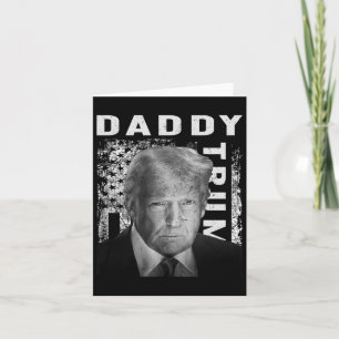 Funny Trump Shirts Daddy's Zuhause Design Men Wome Karte