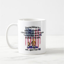 Funny Trump spendet Tasse für Vater Tasse