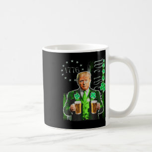 Funny Trump St Patricks Day We The People US Flag Kaffeetasse