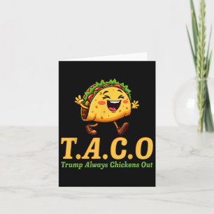 Funny Trump Taco Trump hält immer Hühner aus 7 Karte