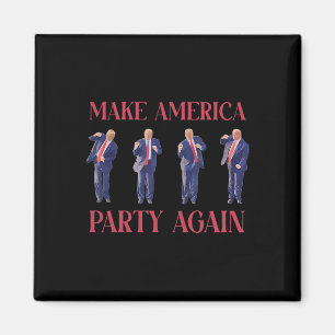 Funny Trump tanzen Magnet