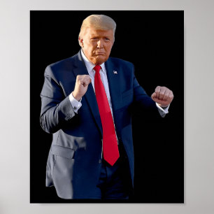 Funny Trump tanzt wie ein Felon und wählt Trump Poster