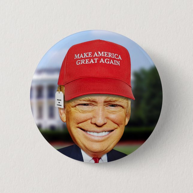 FUNNY TRUMP-TASTE BUTTON (Vorderseite)