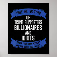 Funny Trump unterstützt Idioten und Billionäre
