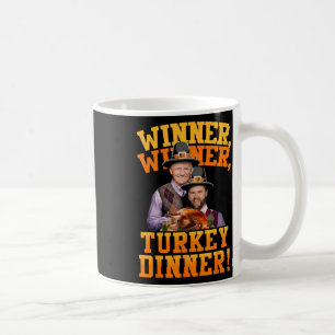 Funny Trump Vance Gewinner Gewinner Türkei Abendes Kaffeetasse