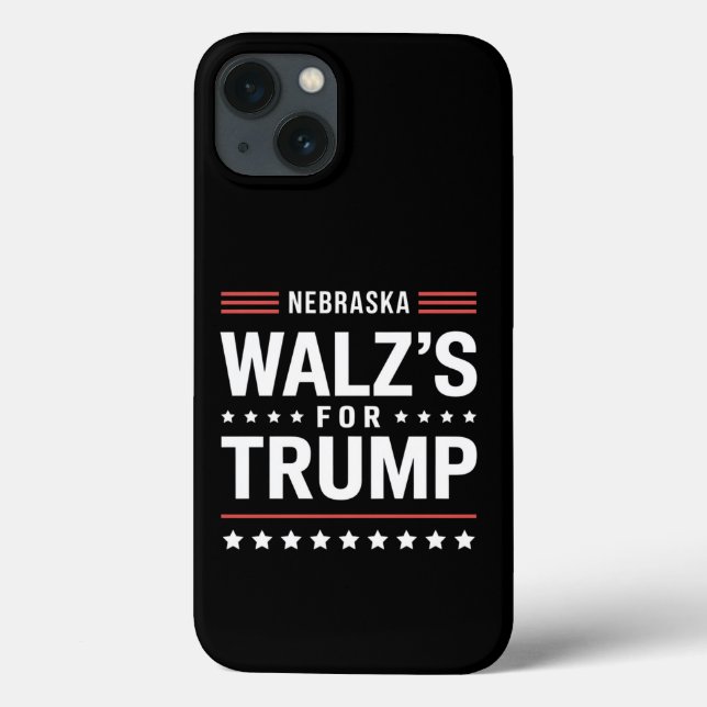 Funny Trump Vance Walz für Trump Nebraska Case-Mate iPhone Hülle (Rückseite)