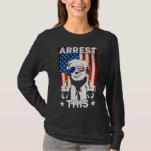 Funny Trump verhaftet diese amerikanische Flagge T