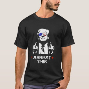 Funny Trump verhaftet dieses lange Schläfchen T Sh T-Shirt
