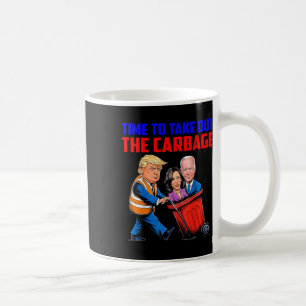 Funny Trump verschmäht Zeit, um den Müll E zu entf Kaffeetasse