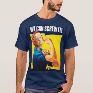 Funny Trump Vintage Poster "We Can Do it" T-Shirt