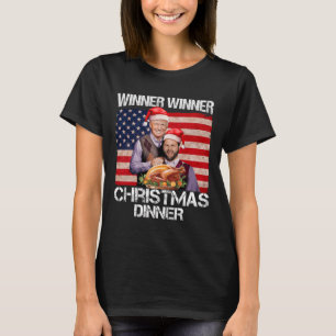 Funny Trump Vize Gewinner Weihnachtsessen Gewinner T-Shirt