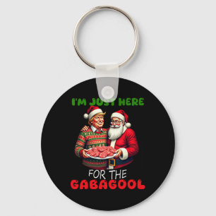 Funny Trump Weihnachten Ich bin nur hier für die Schlüsselanhänger