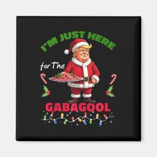 Funny Trump Weihnachten ist genau hier für Gabagoo Magnet
