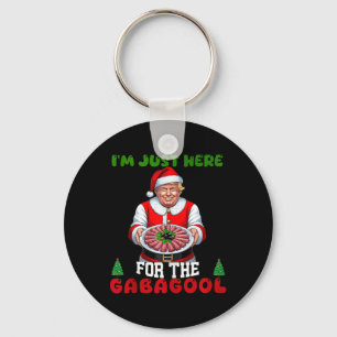 Funny Trump Weihnachten ist genau hier für Gabagoo Schlüsselanhänger
