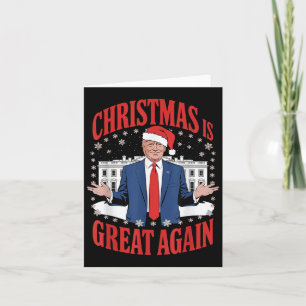 Funny Trump Weihnachten Pajamas Weihnachten 2020 Karte