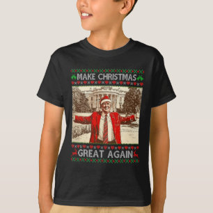 Funny Trump Weihnachten wieder großartig Weihnacht T-Shirt