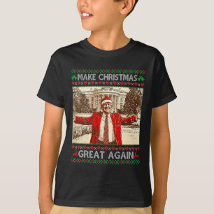 Funny Trump Weihnachten wieder großartig Weihnacht T-Shirt