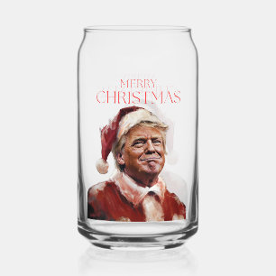 Funny Trump Weihnachtskarte Dosenglas