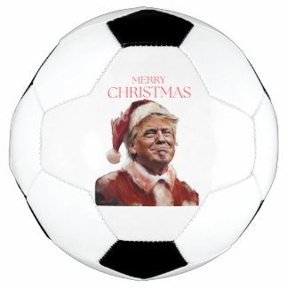 Funny Trump Weihnachtskarte Fußball