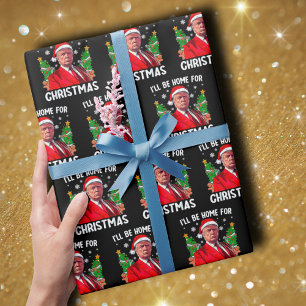 Funny Trump Weihnachtsmannmütze werde ich zu Weihn Geschenkpapier