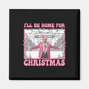 Funny Trump werde ich für Weihnachten Weihnachten Magnet