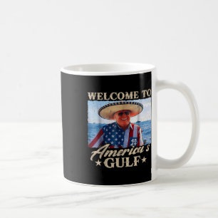 Funny Trump Willkommen im Golf von Amerika, Golf v Kaffeetasse