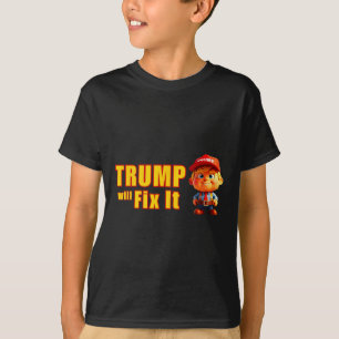 Funny! Trump wird es reparieren, ja, er wird Trump T-Shirt