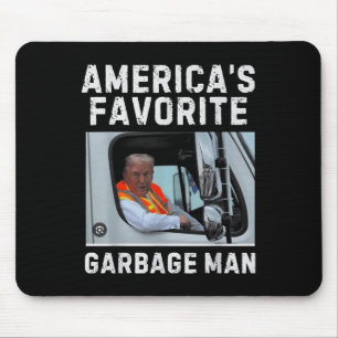 Funny Trump Xmas Geschenk T-Shirt - Amerikas Liebl Mousepad