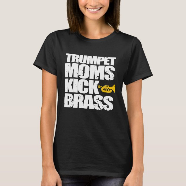 Funny Trumpet Mama Shirt Messing Section Marching  (Vorderseite)