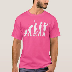 Funny Trumpet Player Graphic Trumpeter I Evolution T-Shirt